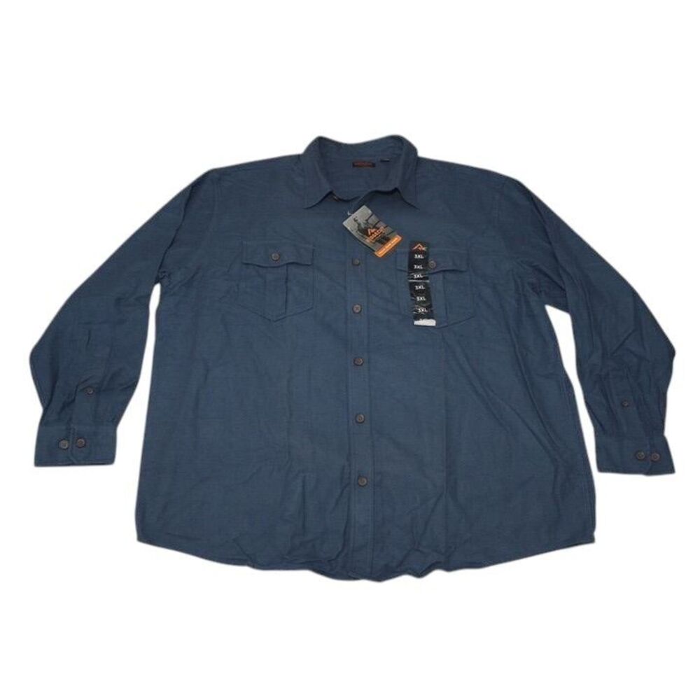 Ridgecut Toughwear Men's 3XL Shirt NEW WITH TAGS Button Up Long Sleeve